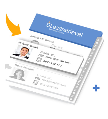 Lead Retrieval Fira Barcelona Interface